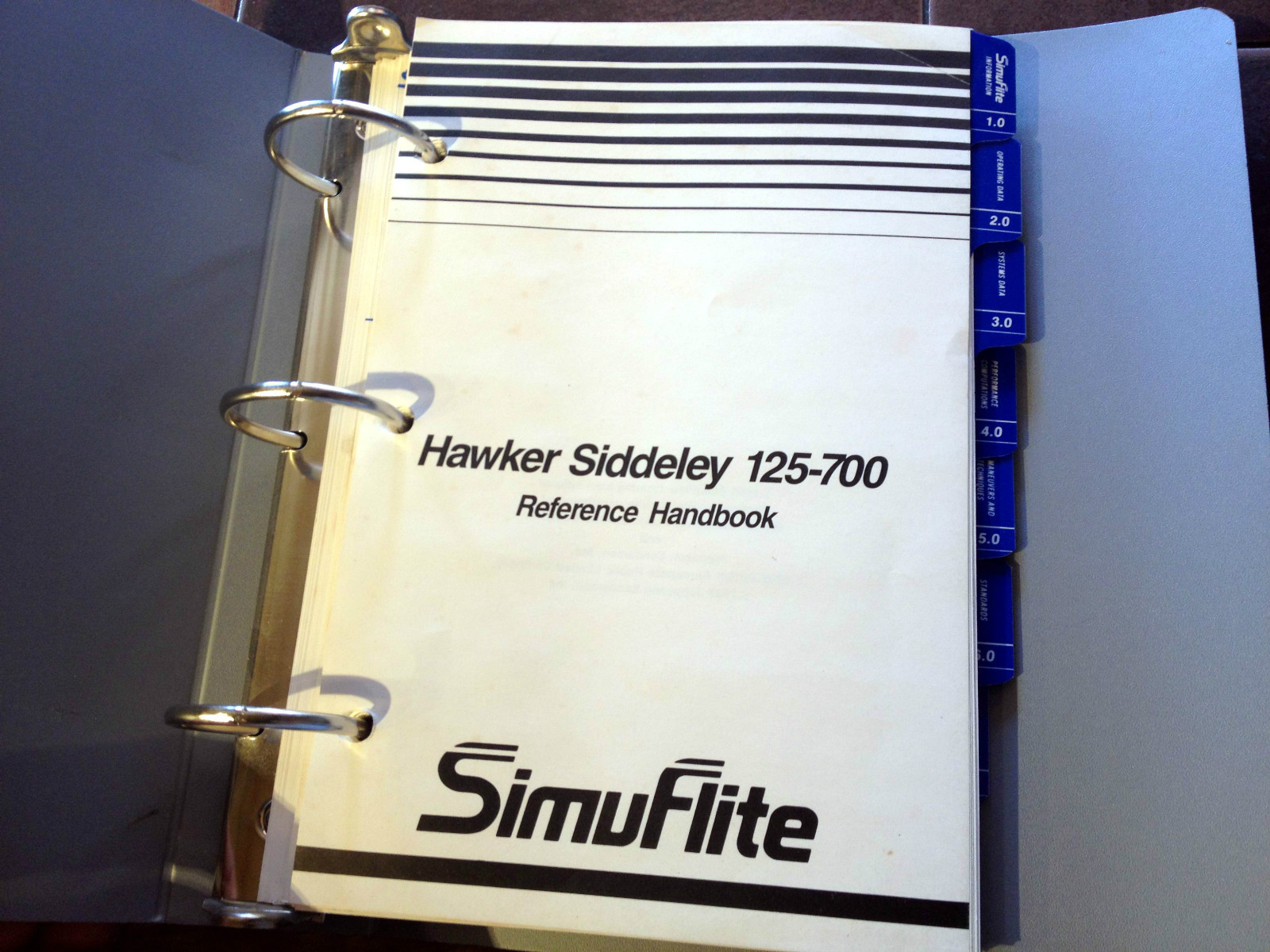 Hawker Siddeley 125-700 Reference Handbook