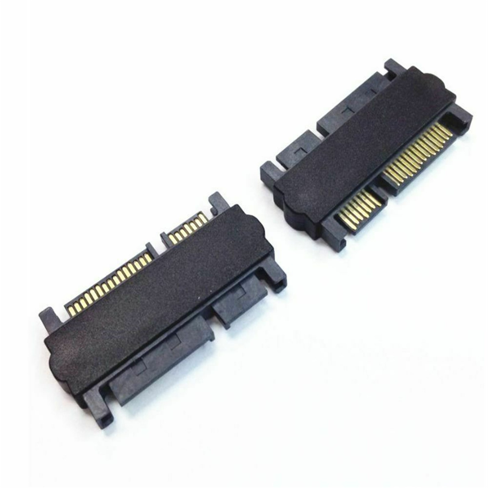 SATA 22Pin Male to SATA 22Pin Male Extension Convertor Straight Adapter Card