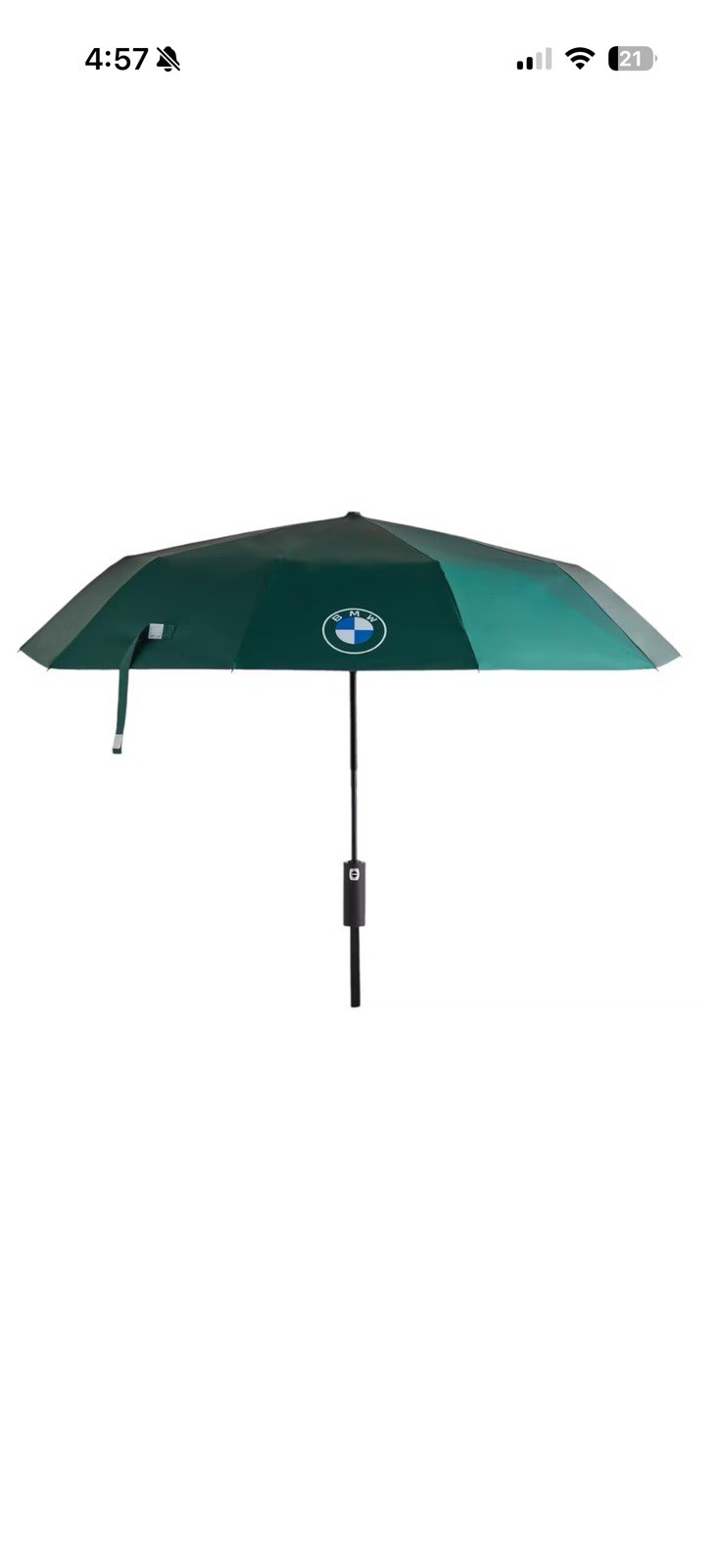 BMW x Kith Umbrella with Sleeve Brand New Authentic