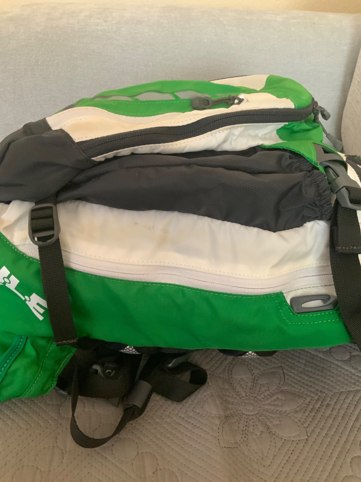 CamelBak Green Black and White Hydration Backpack