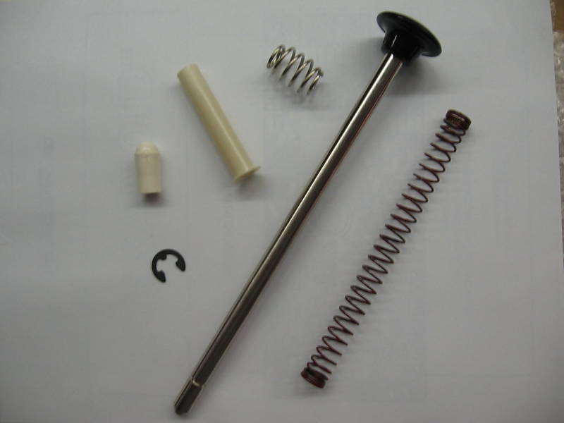 NEW Pinball Machine Shooter Rod Repair Kit Ball Plunger white tip red spring