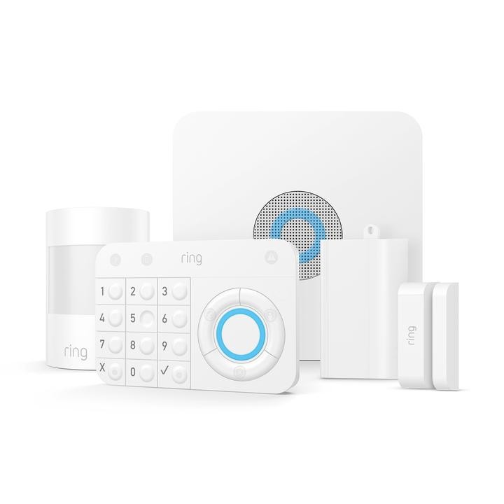 Ring - Alarm Home Security Kit (1st Gen) - White 4K11S7-0EN0 (/RT6-23610-204K...