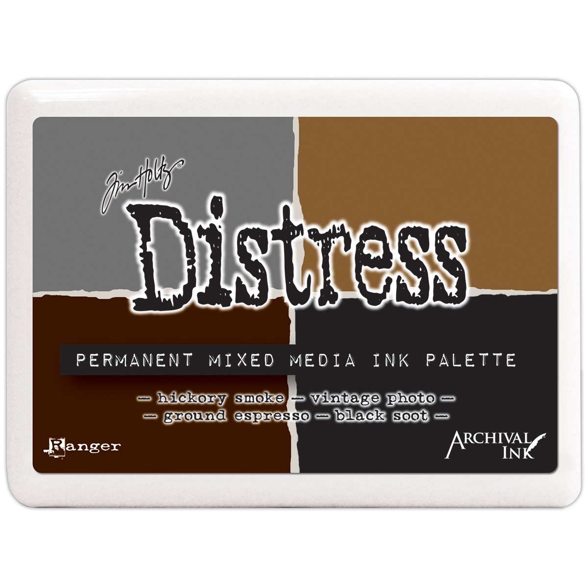 Ranger AMP47704 Tim Holtz Distress Mixed Media Palette-