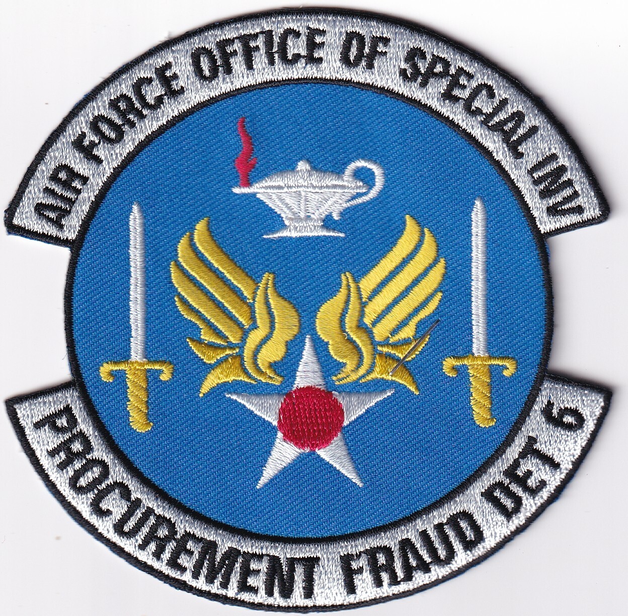 Air Force Office of Special Investigations Det 6 patch US Air Force USAF patch
