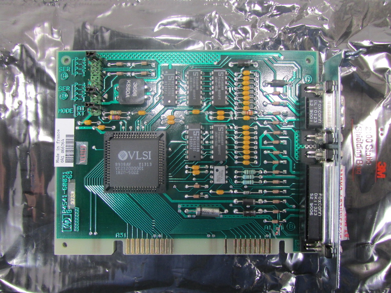 HP 245411B PC INTERFACE DUAL SERIES INTERFACE CARD