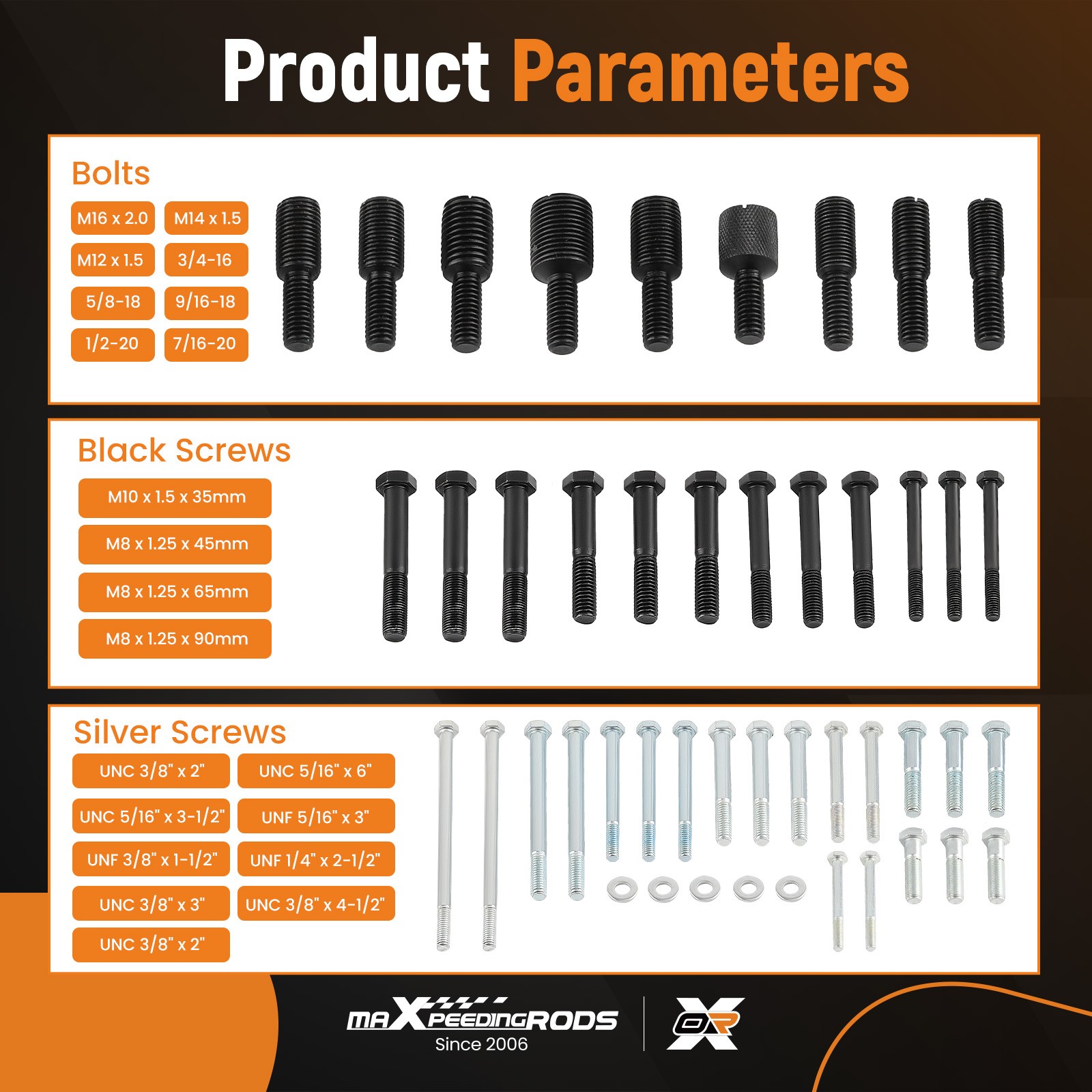Harmonic Balancer Puller / Installer Kit Engine Tool Steel Universal set