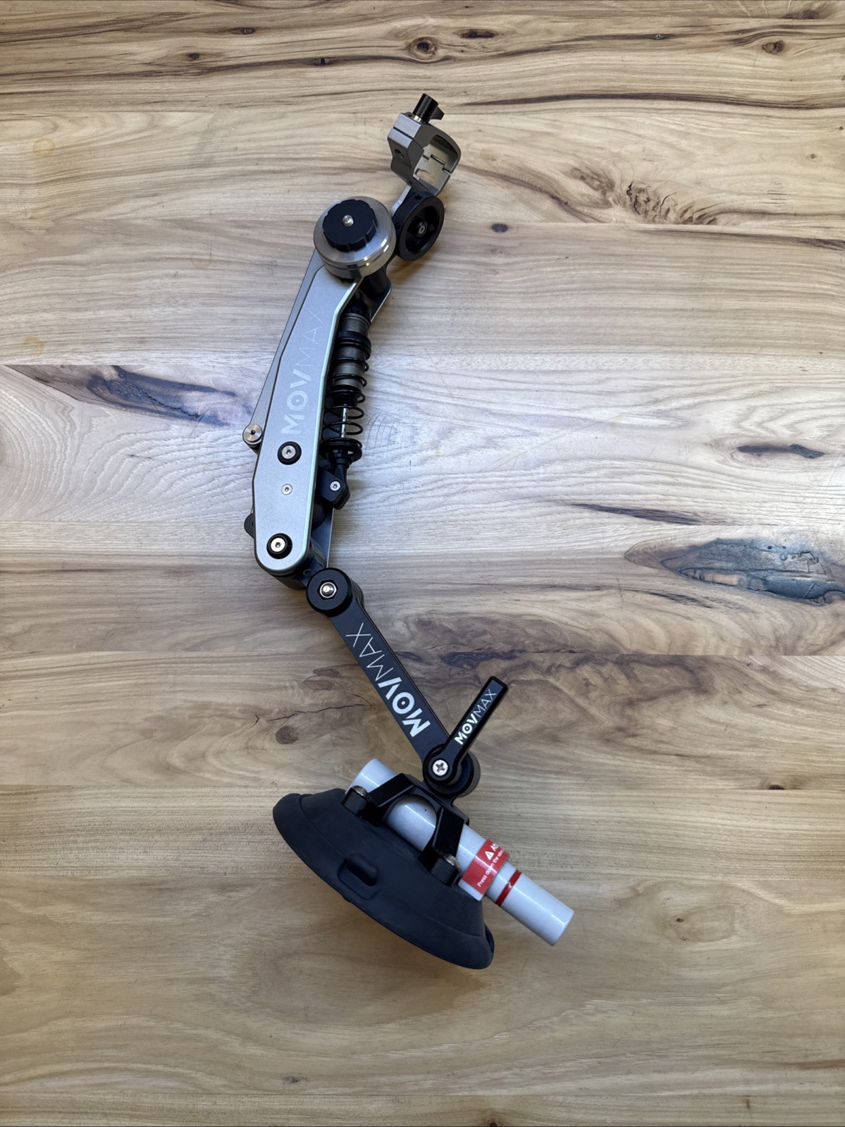 MOVMAX Camera Stabilizer Support Arm w/ Suction Cup Mount Base for Camera