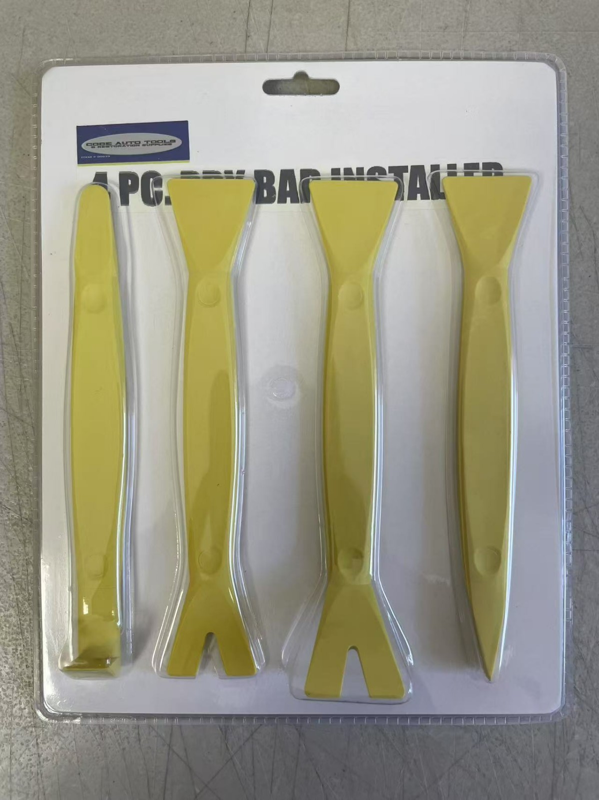 4Pc Pry Bar Installer Set