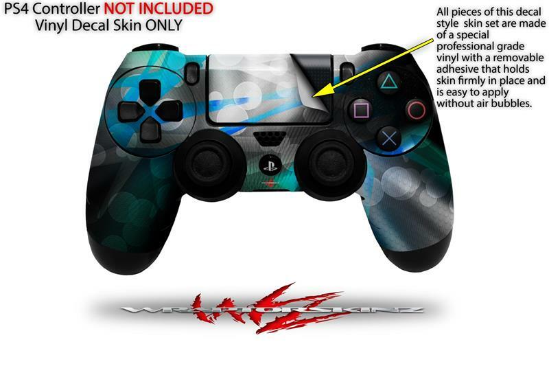 Skin for Sony PS4 Controller ZaZa Teal