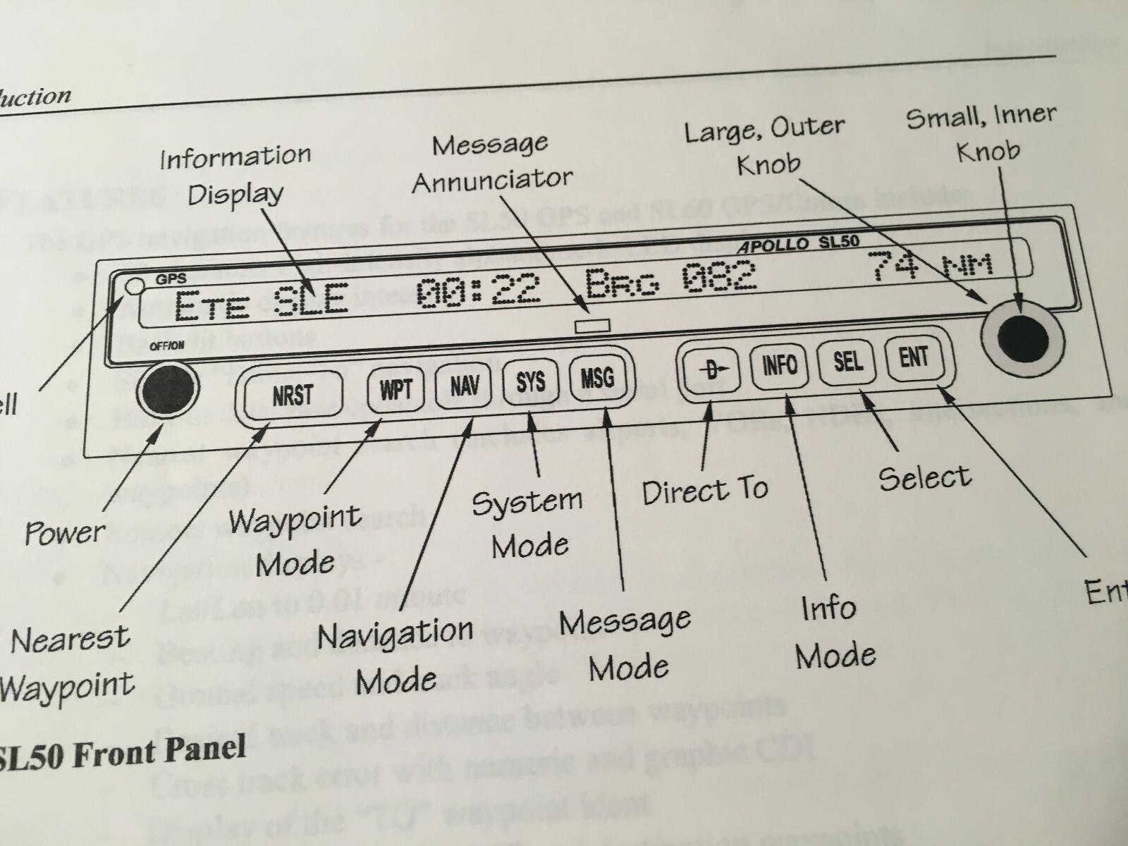Apollo SL50 and SL60 GPS/Com Install Manual