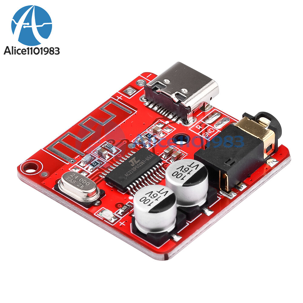 5pcs 3.7-5V Bluetooth 5.0 Audio Receiver MP3 Decoder Lossless Amplifier Module