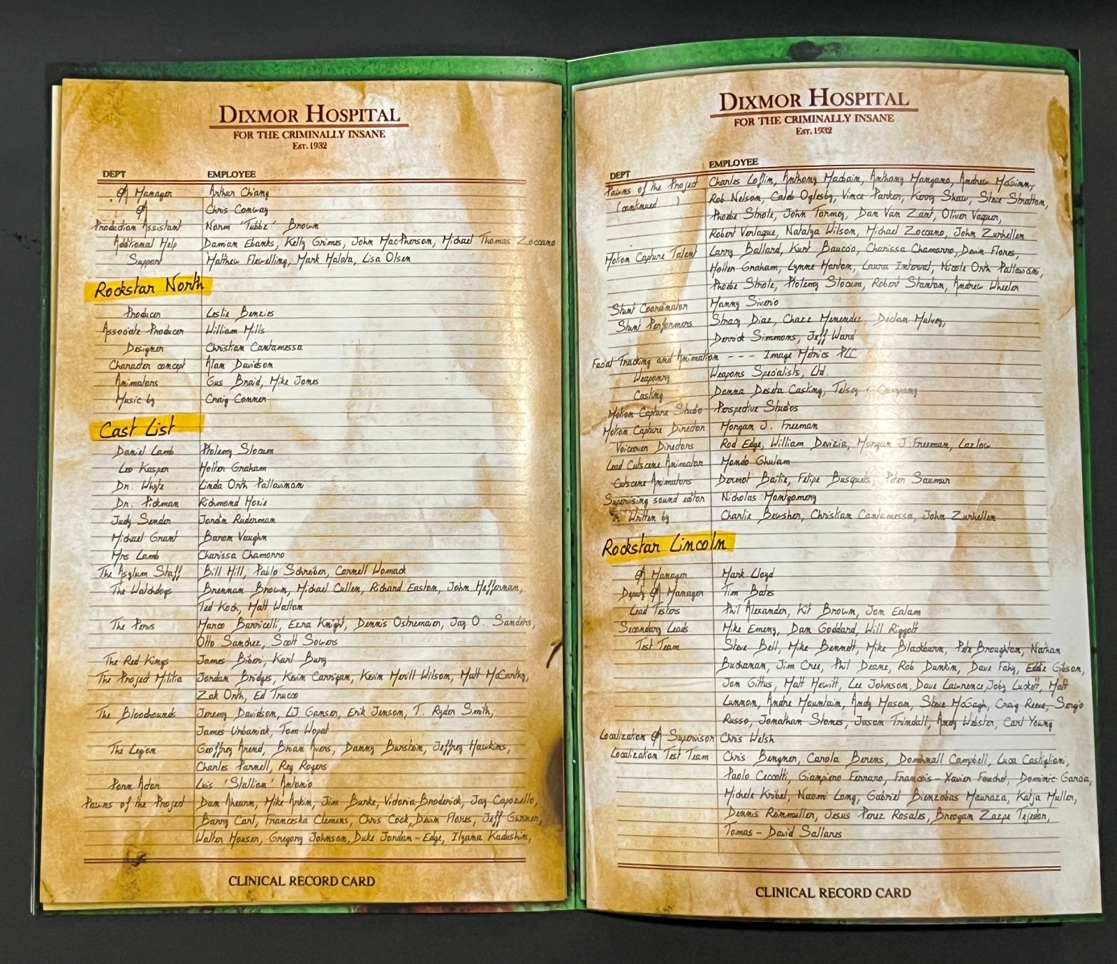 Replacement Manual for - Manhunt 2 - Sony PS2 Instruction Booklet