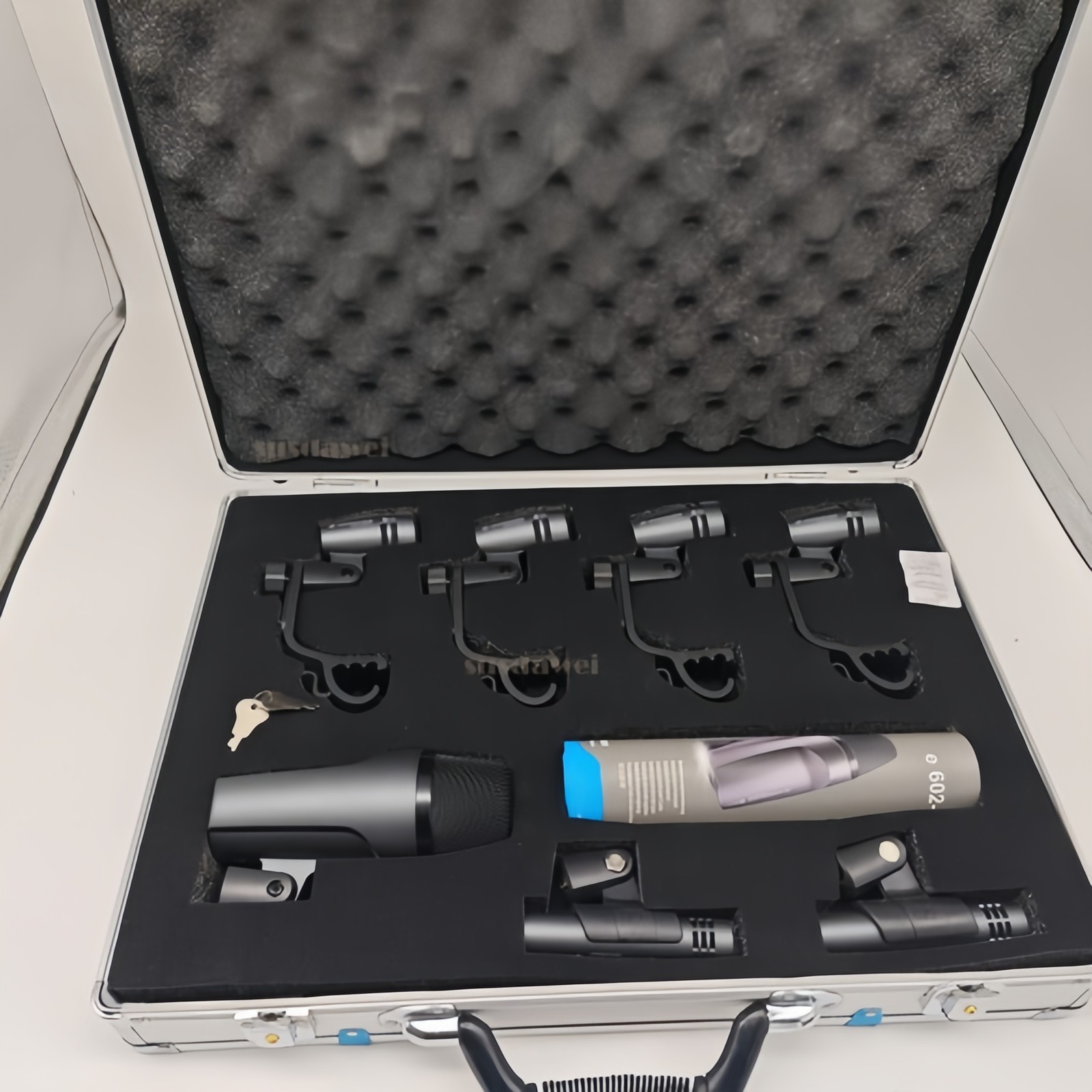 New Drum Kit 600 e600 Sennheiser Drum Mic Package with Case e602 e604 e614