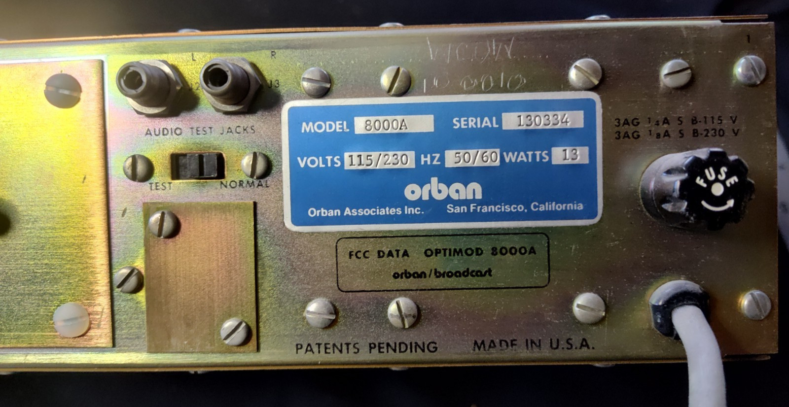 Orban Optimod 8000A