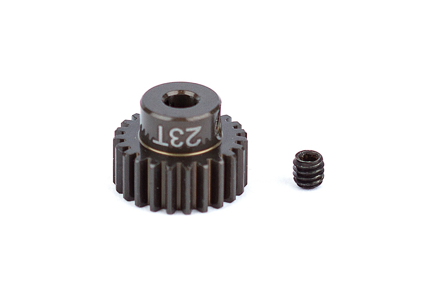 Team Associated 1341 - Factory Team Aluminum Pinion Gear, 1/8in Shaft, 48P 23T