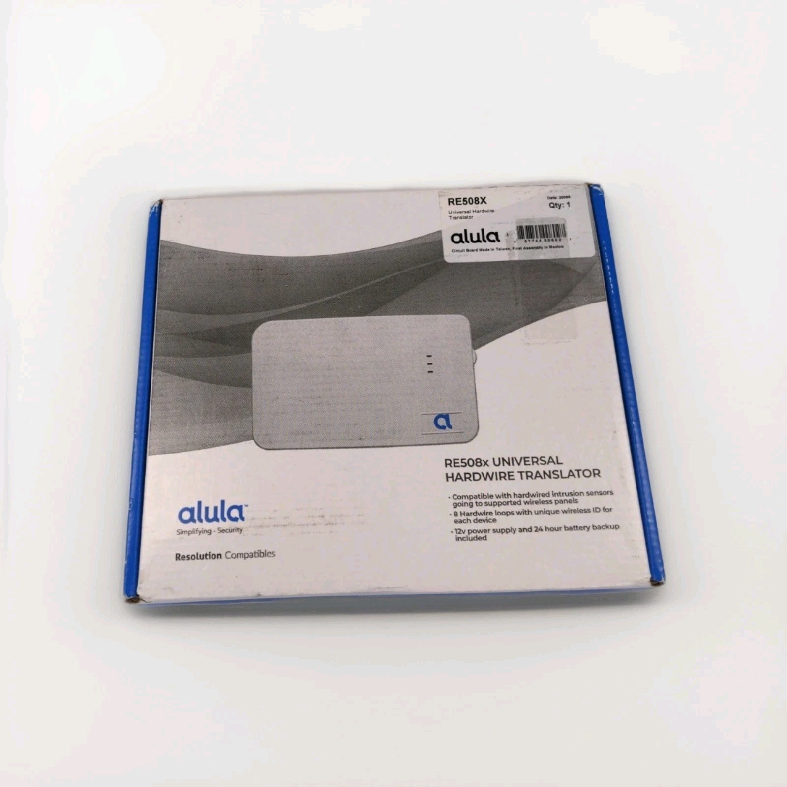 Alula RE508X Universal Hardwire to Wireless Transmitter - White I06