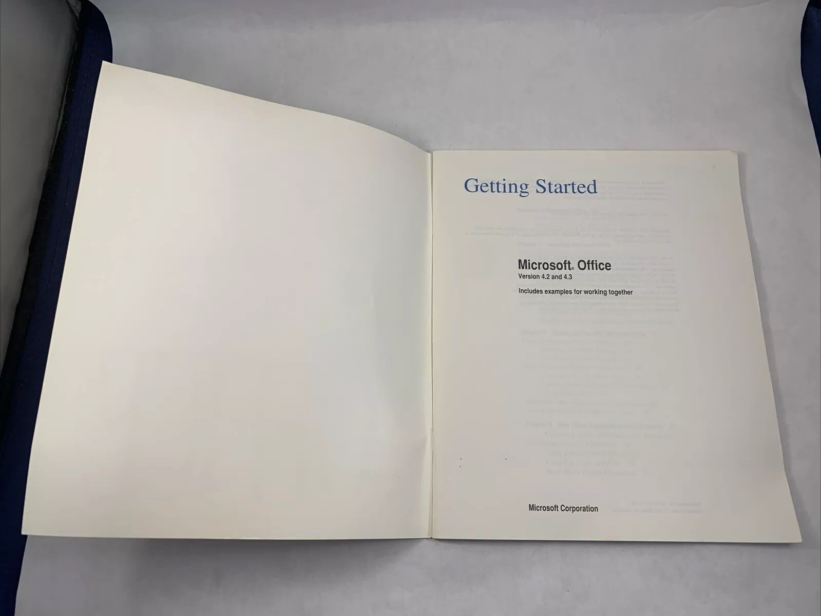Microsoft Office Excel 5.0 User Guides Visual Basic Getting Started Vintage 1994