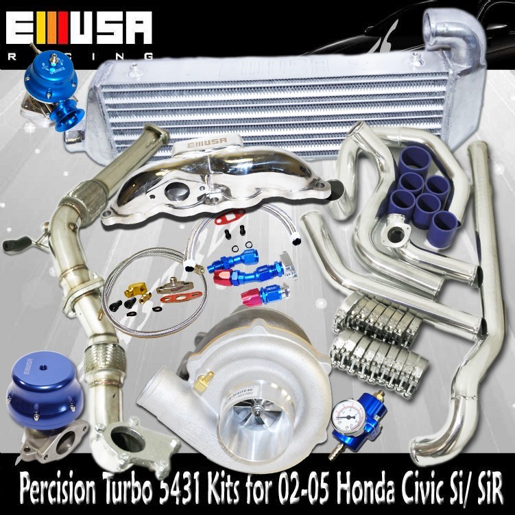 Presicion5431 Turbo+Super Duty Manifold for 02-05  Si/TypeR 2.0 K20A EP3