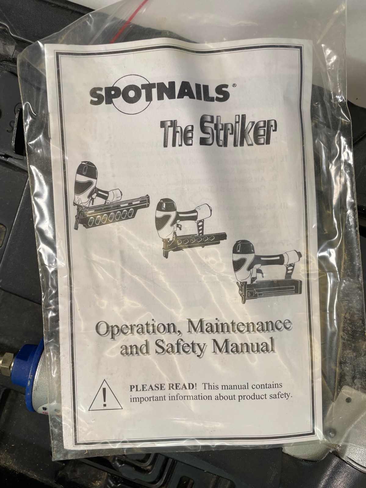 Spotnails The Striker WS4840 Gauge Staple Gun Nailer with Case