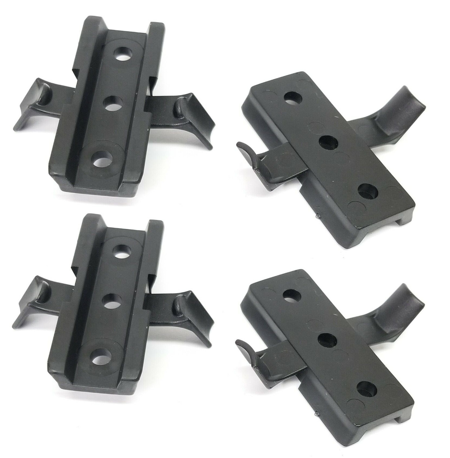 NEW Black 4 Pack Helmet ARC Rail Accessories Mounting Hardware Wing Loc Lock