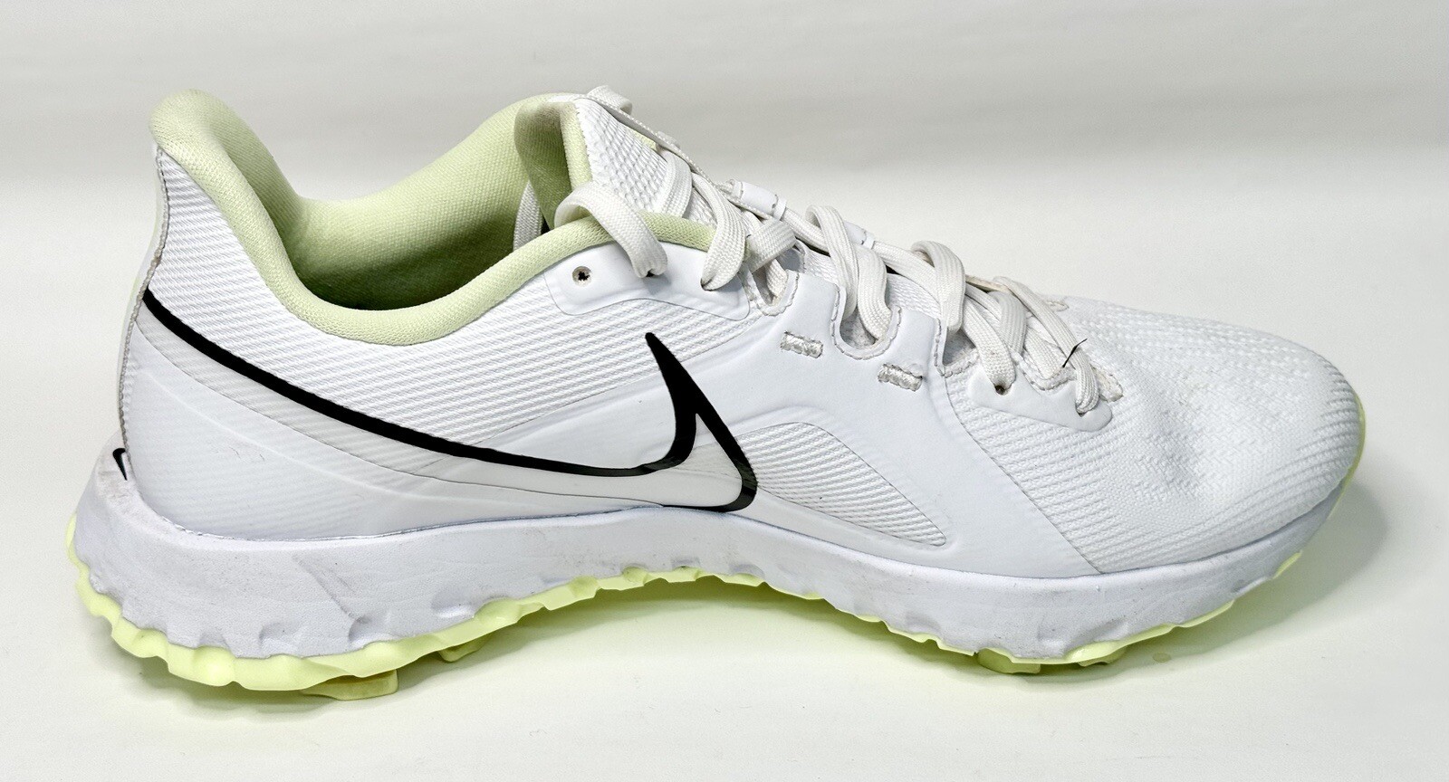 Nike React Infinity Pro Golf White Barely Volt Black CT6620-109 US Men's sz 8