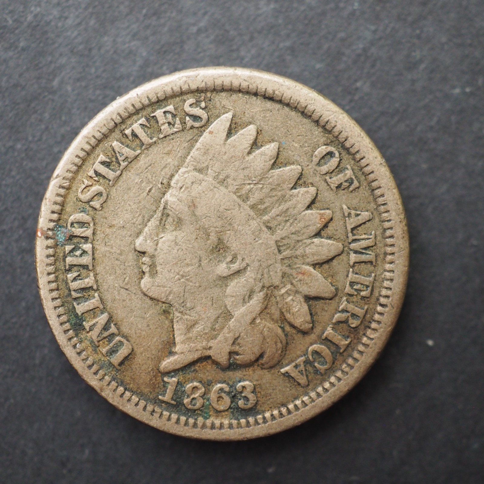 1862 INDIAN HEAD CENT - FREE SHIPPING! C4561