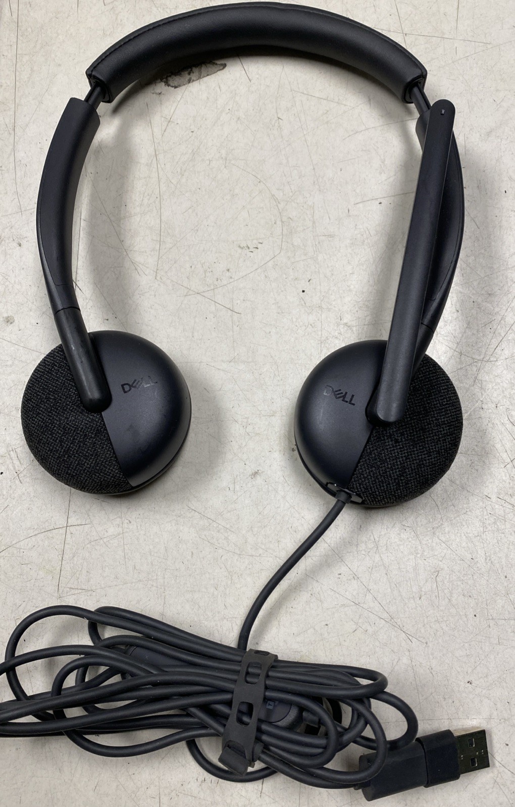 Dell Pro Wired Office Headset WH3024 HS2401 w/ Mic USB Type C - Excellent Cond