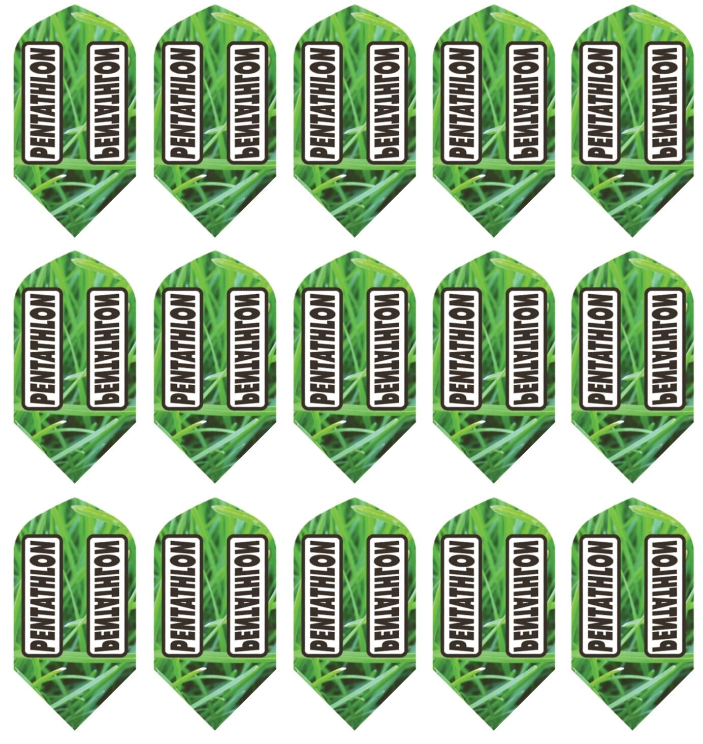 5 Sets Pentathlon Slim Dart Flights - Ships w/ Tracking – Grass