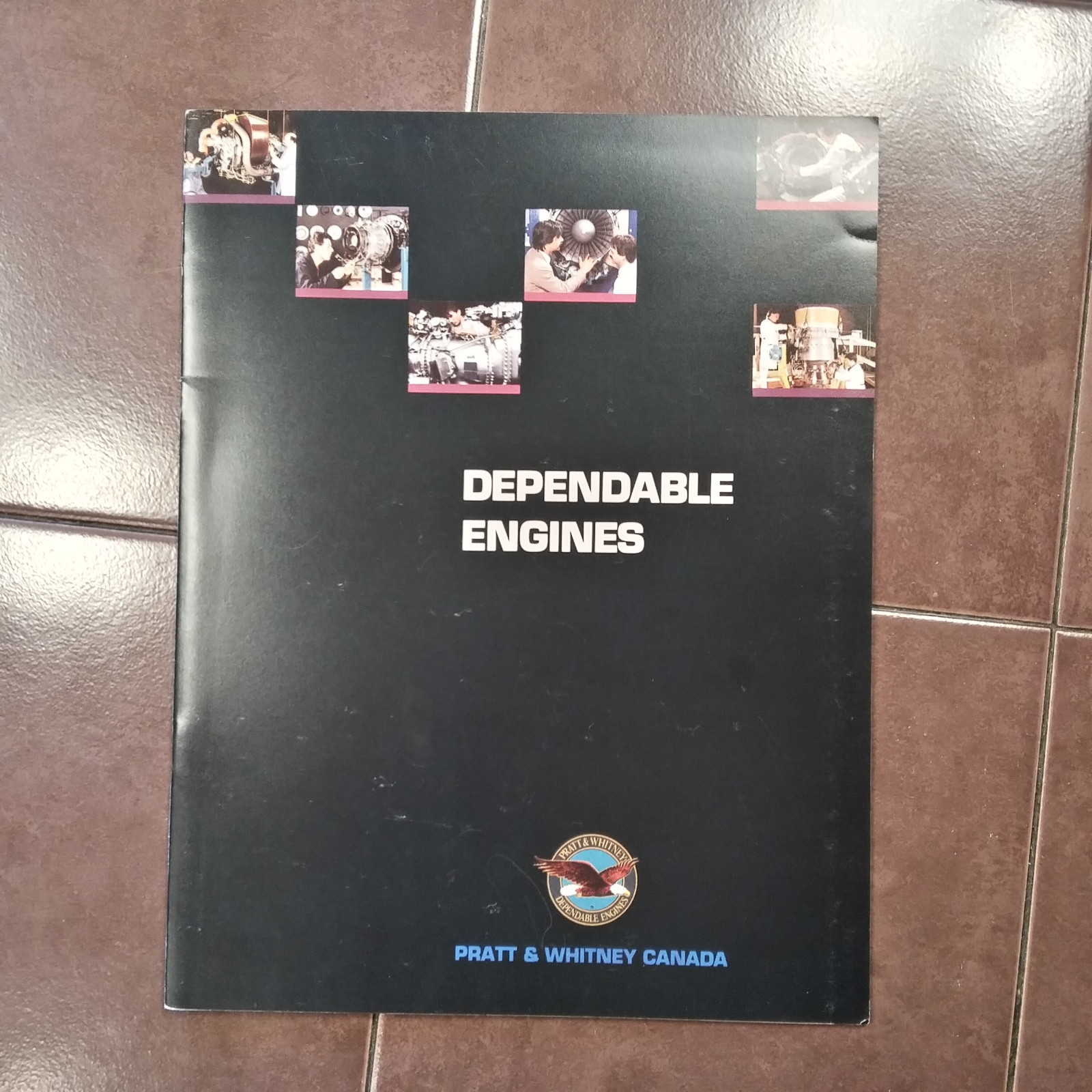 Original Pratt & Whitney "Dependable Engine" Brochure Booklet, 16 page, 8.5 x 11