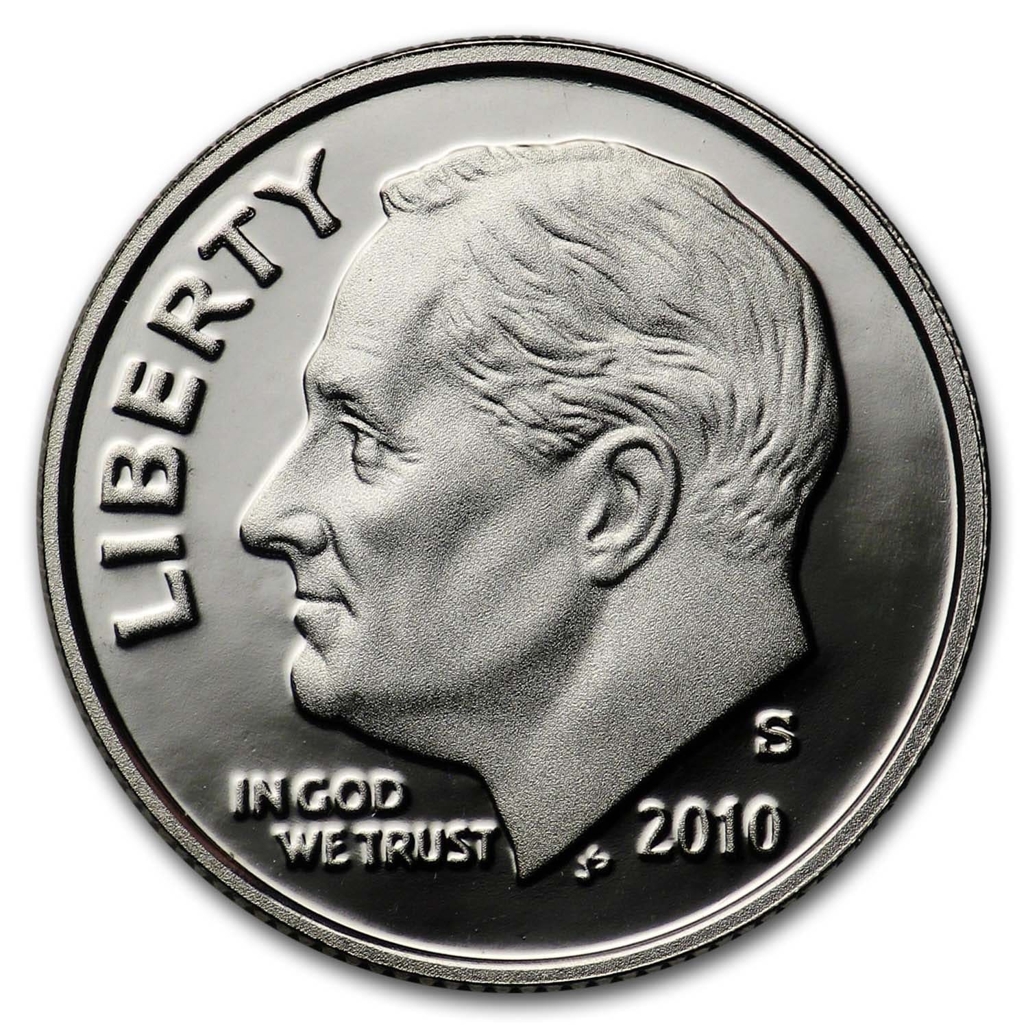 2010-S Roosevelt Dime Gem Proof