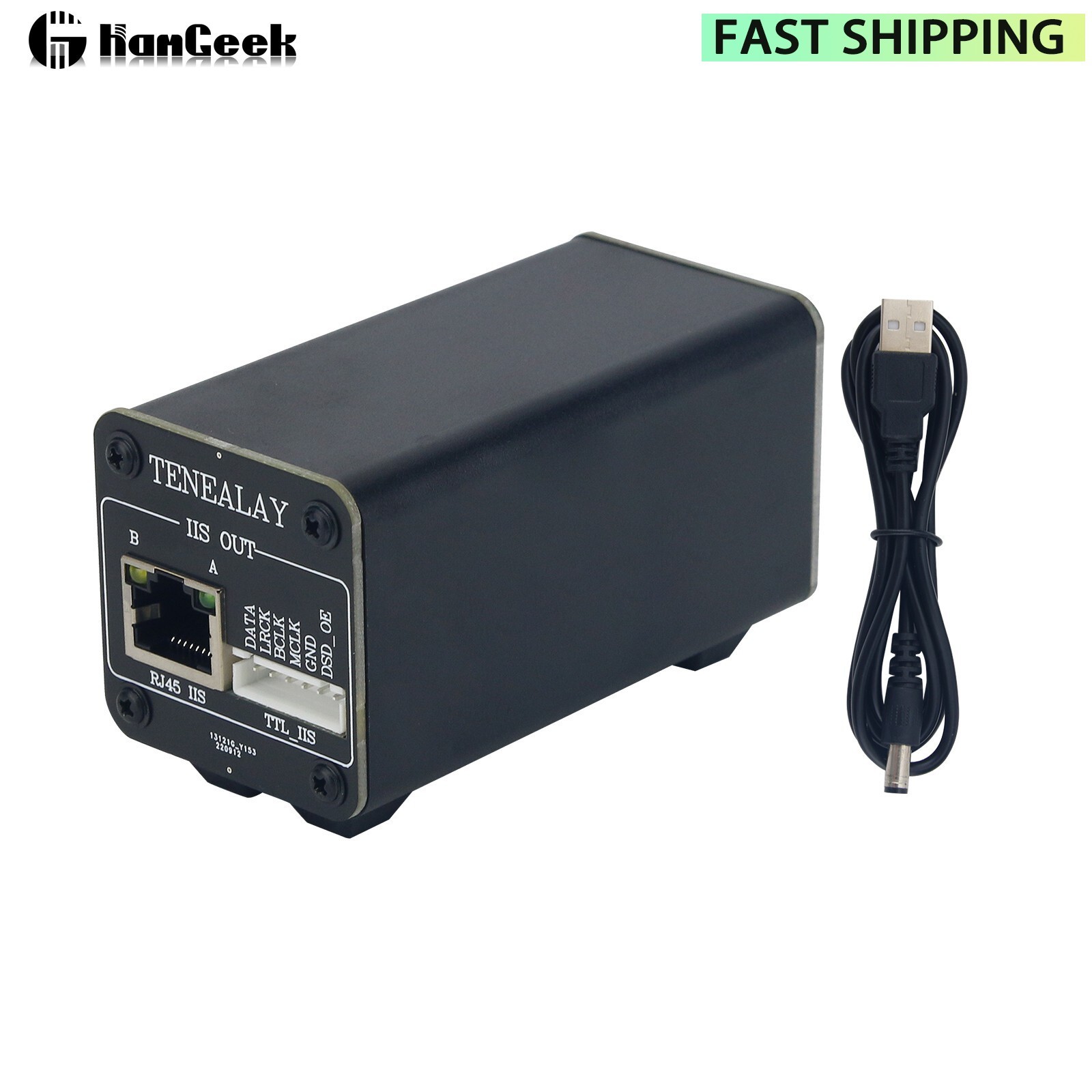 HDMI to RJ45 IIS Audio Signal Converter I2S Signal to TTL Level for HiFi DAC