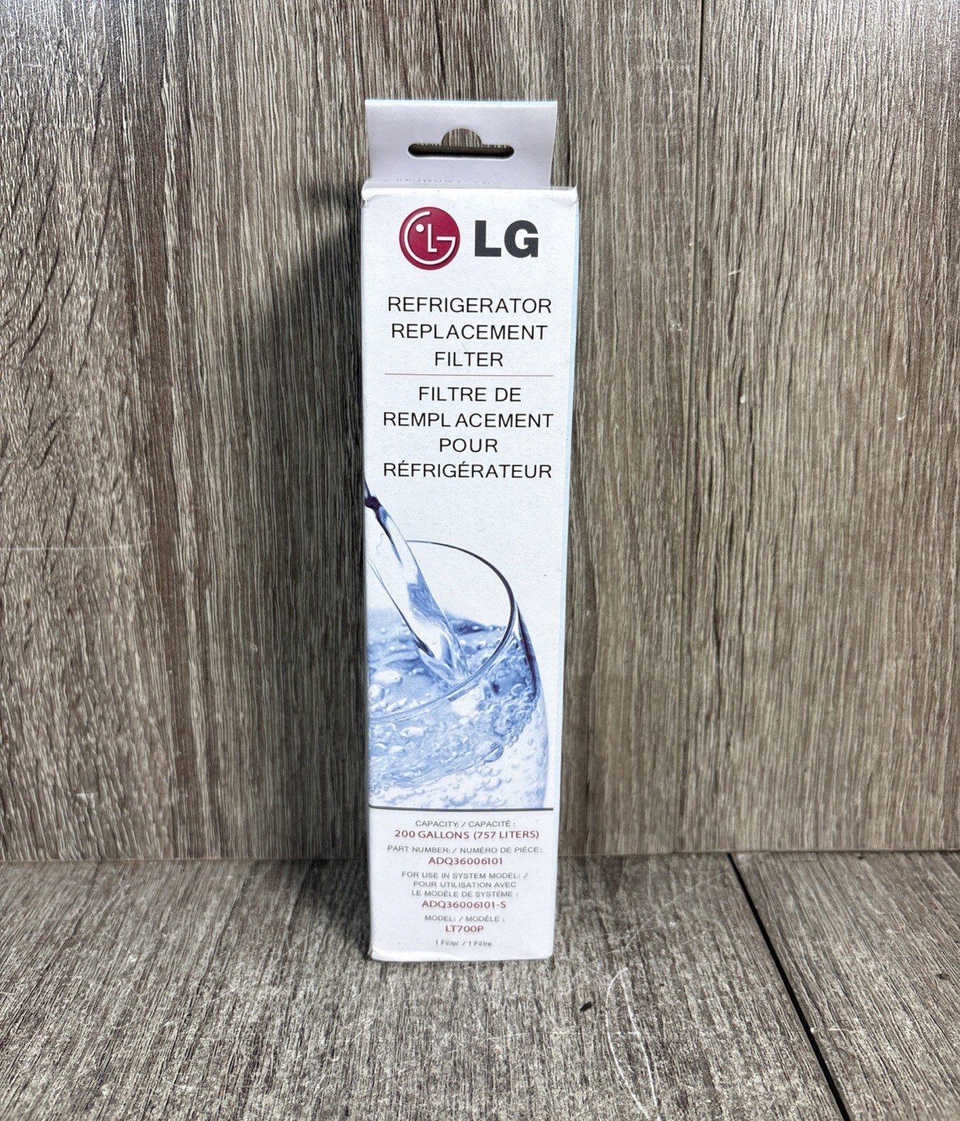 LG LT700P Refrigerator Replacement Filter 6 Month / 200 Gallon