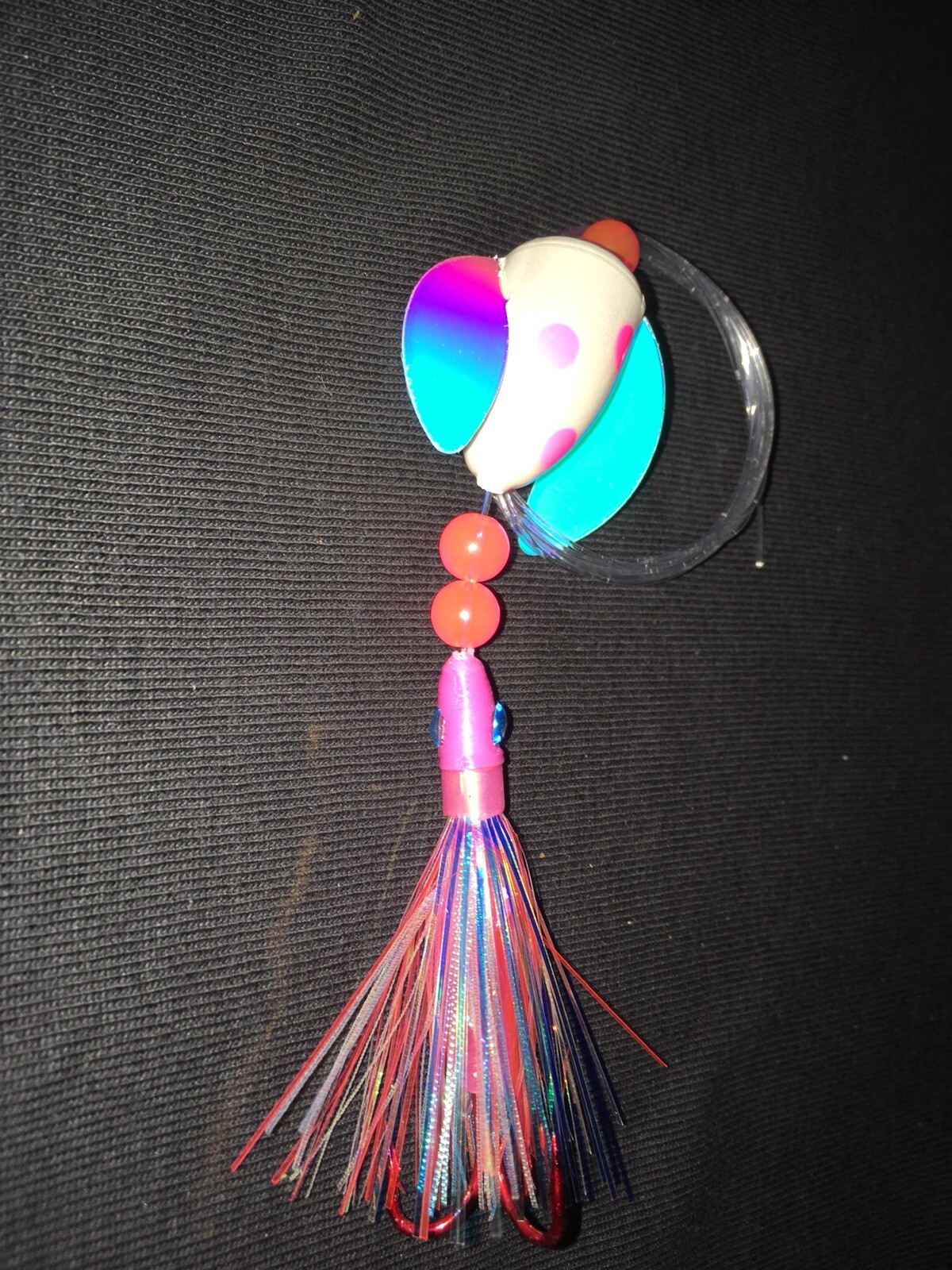 High Percentage Salmon Trolling Flies And Rigs-#2 Spin N Glo Spinnie One Pack