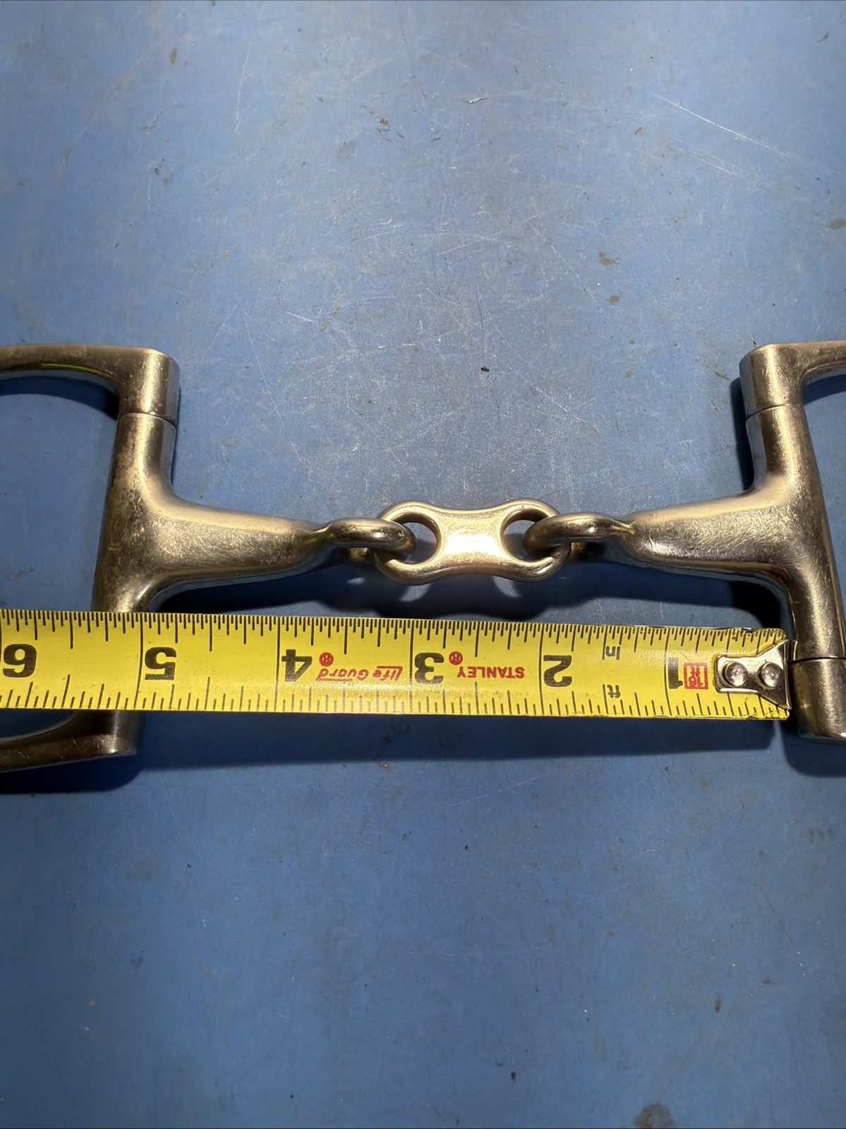 Korsteel Stainless Hunter Dee Oval Link Snaffle Bit 5inch