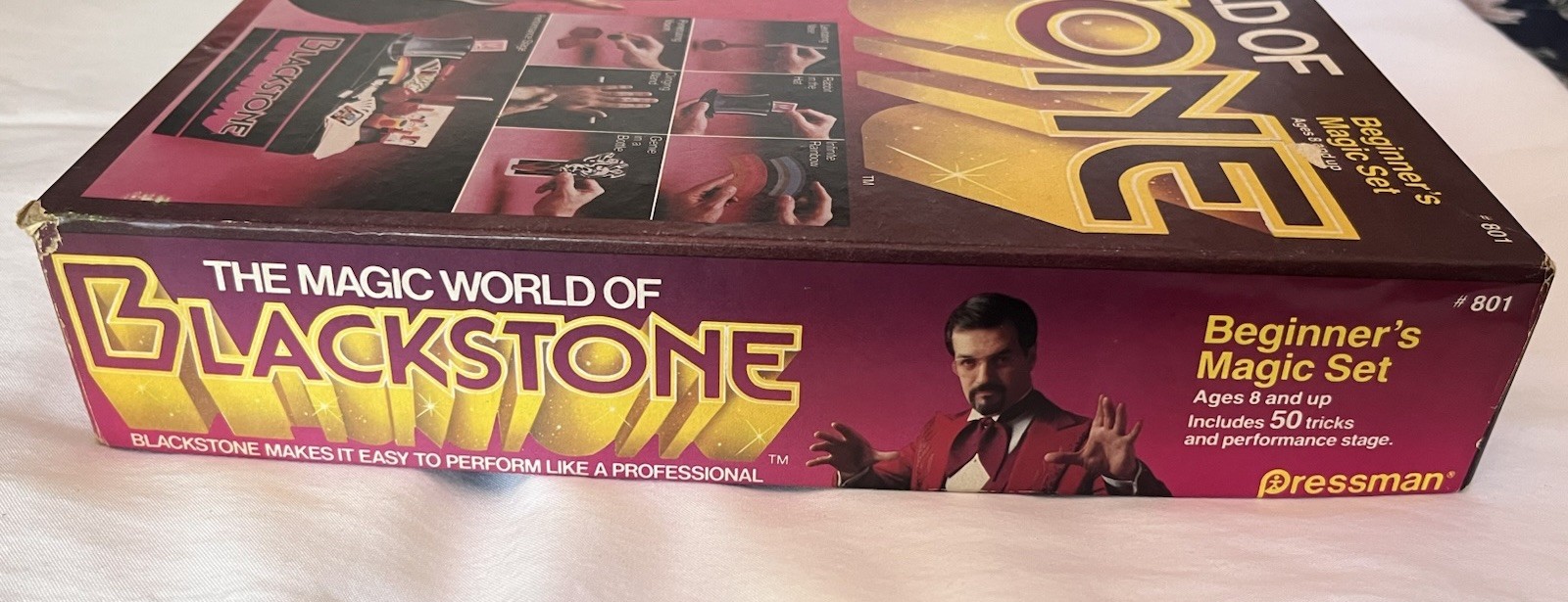 Pressman Blackstone Beginner's Magic Set 801 Ages 8+ 1983 Complete
