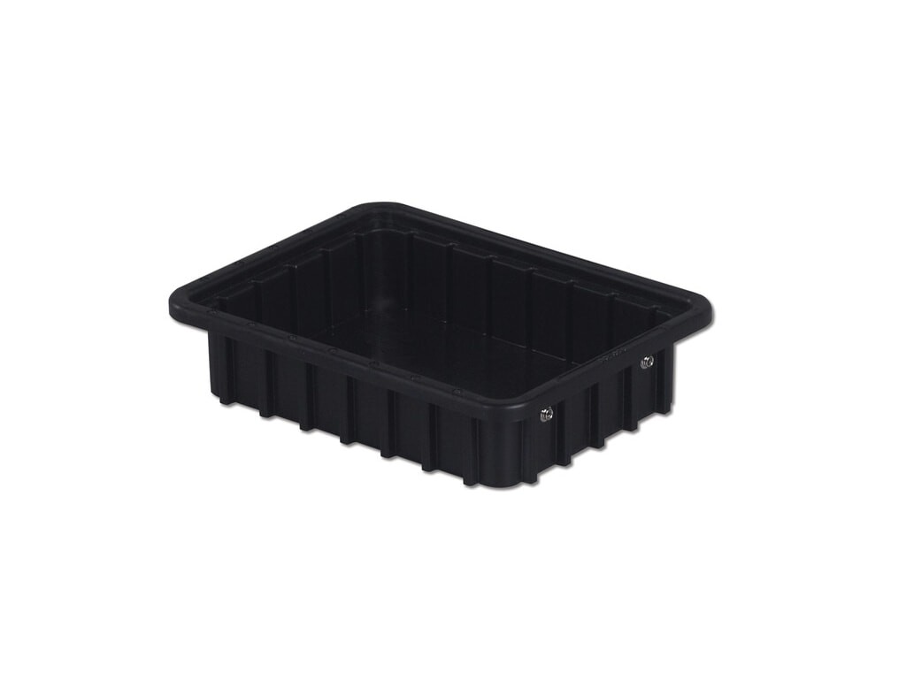 LEWISBins+ DC1025XL - ESD Divider B oxes Black DC1025-XL