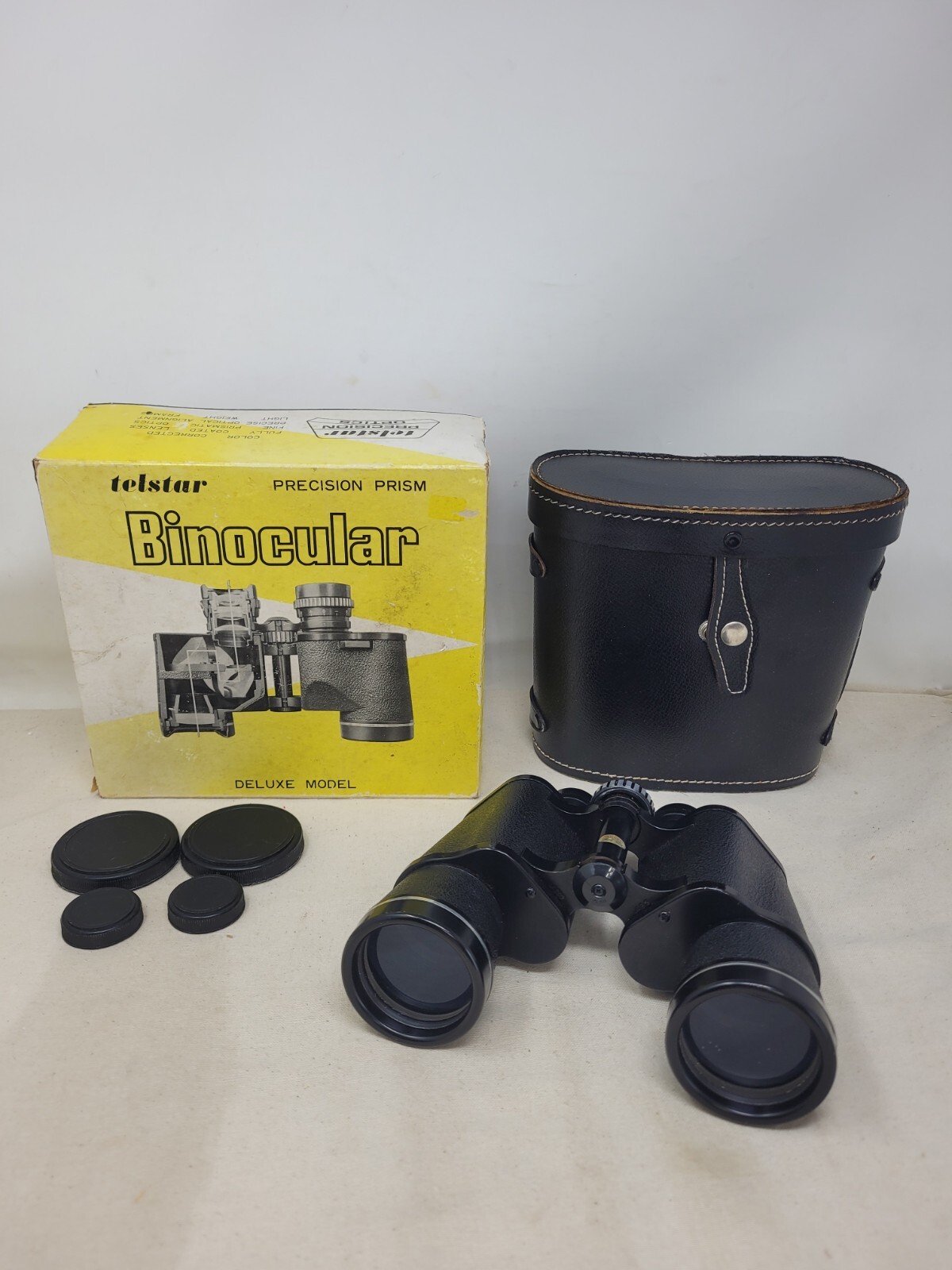 vintage telstar binoculars 10x55 precision prism deluxe model no67915