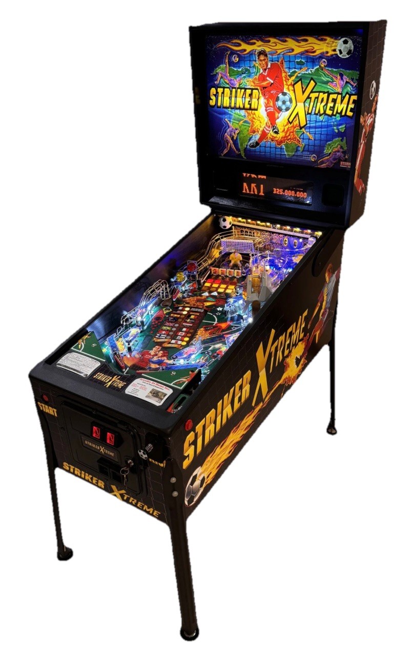 Stern Striker Xtreme Pinball Machine – New Like Condition , Fully Serviced