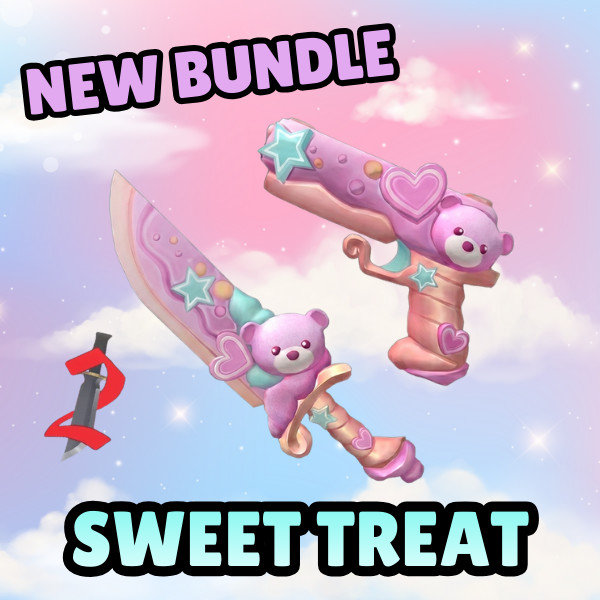 [NEW] Murder Mystery 2 MM2 Sweet/Treat Set | Sweet & Treat | Godly Weapon Set💕