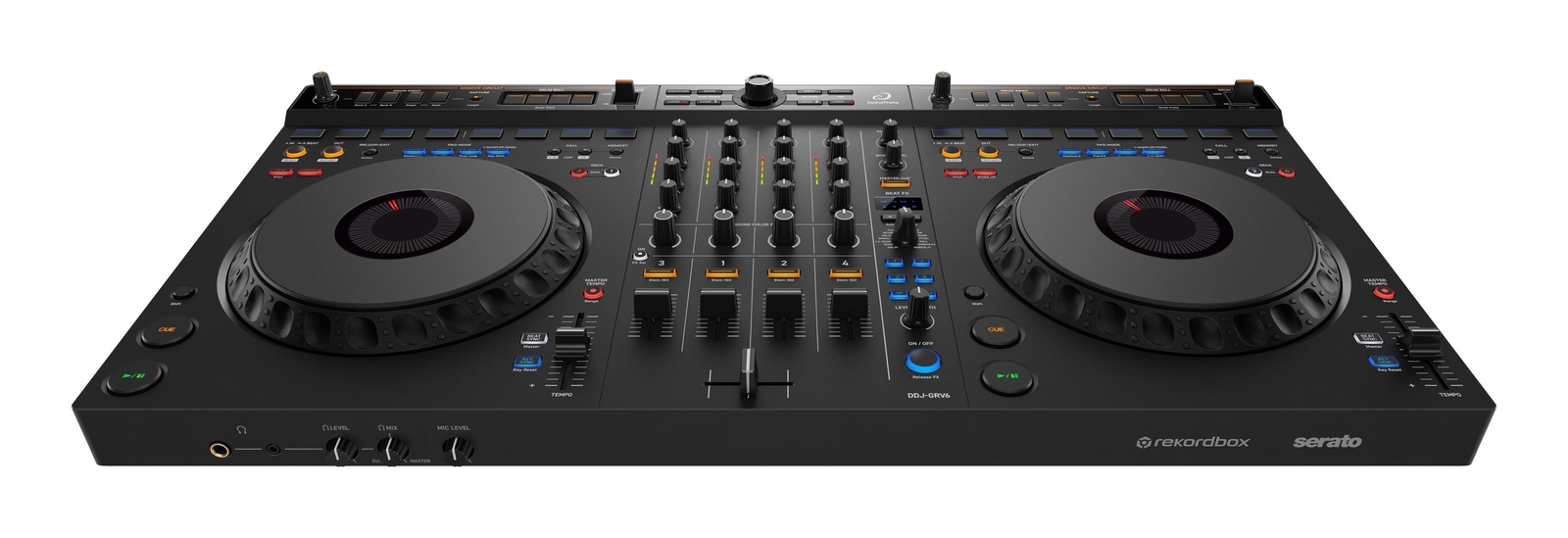 Bundle of AlphaTheta DDJ-GRV6 DJ controller + Bag & Headphones