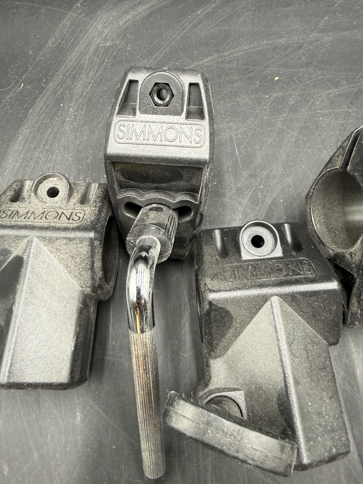 SIMMONS SD300 Drum Clamps VARIOUS 11 Pieces BULK