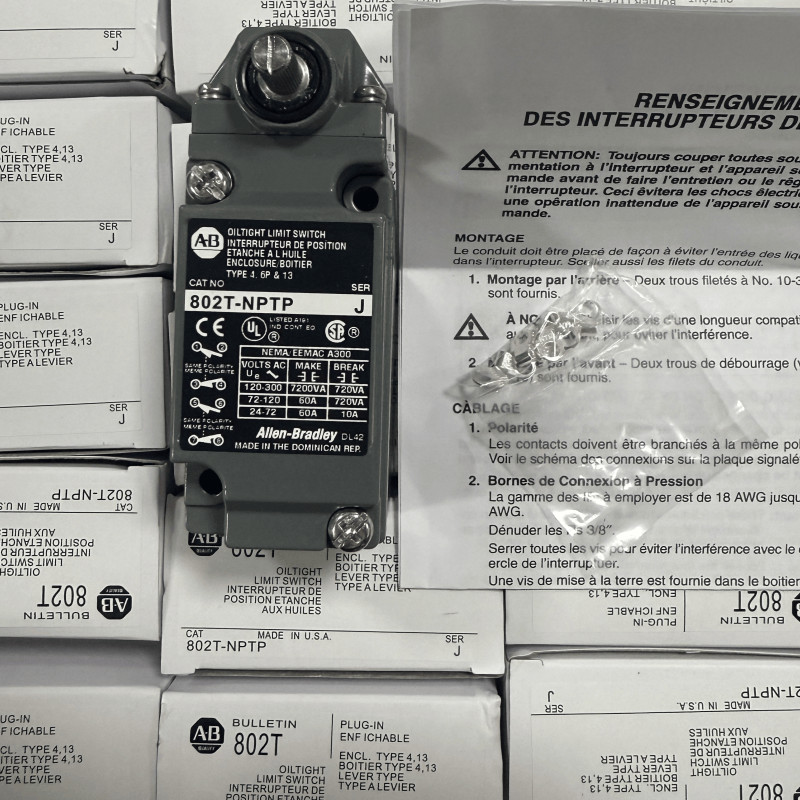 802T-NPTP 1PCS Brand New Allen-Bradley 802T-NPTP SerJ Fast Ship
