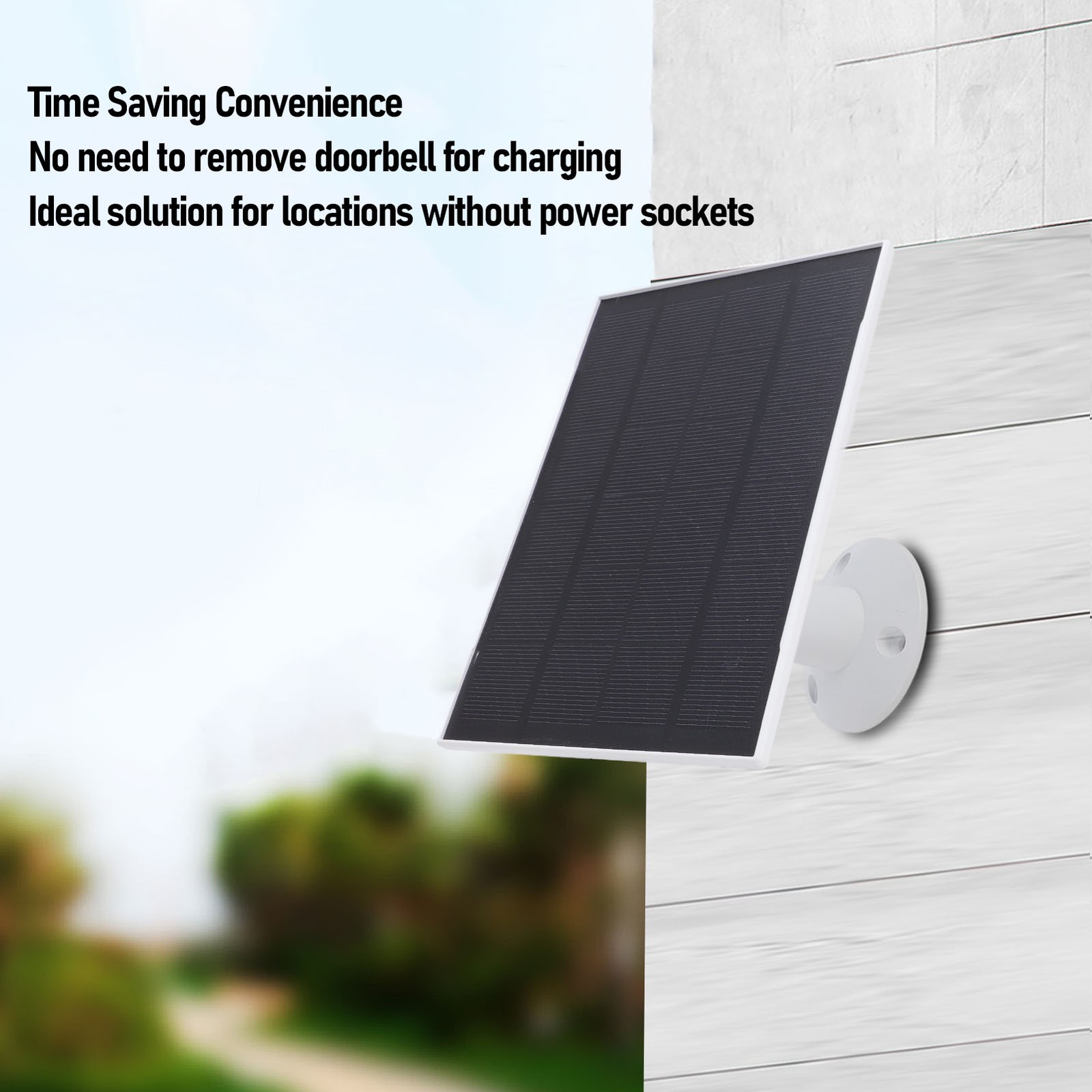 8W Solar Panel For Bird Feeder Camera RDJS ZFTQ