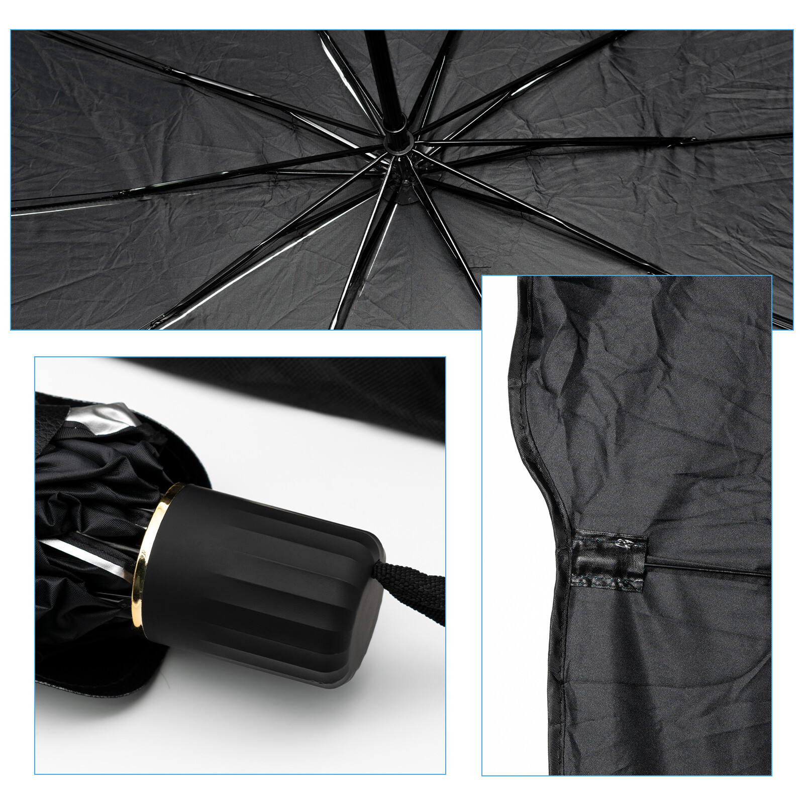 Car Windshield Sun Shade Umbrella Front Window Cover Visor Foldable UV Block