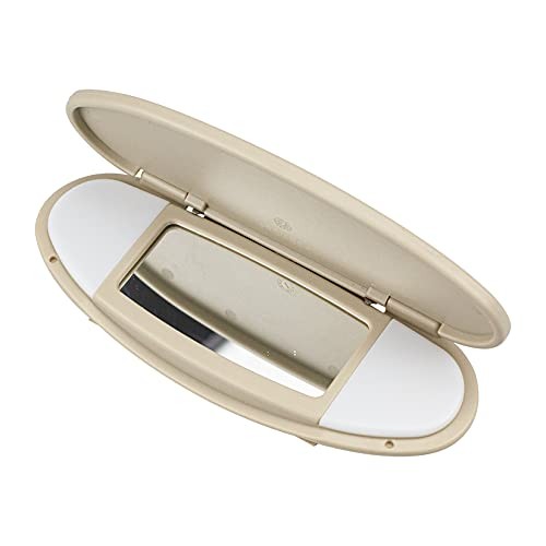 Sun Visor illuminated Mirror/Makeup Mirror Compatible with Mini Beige