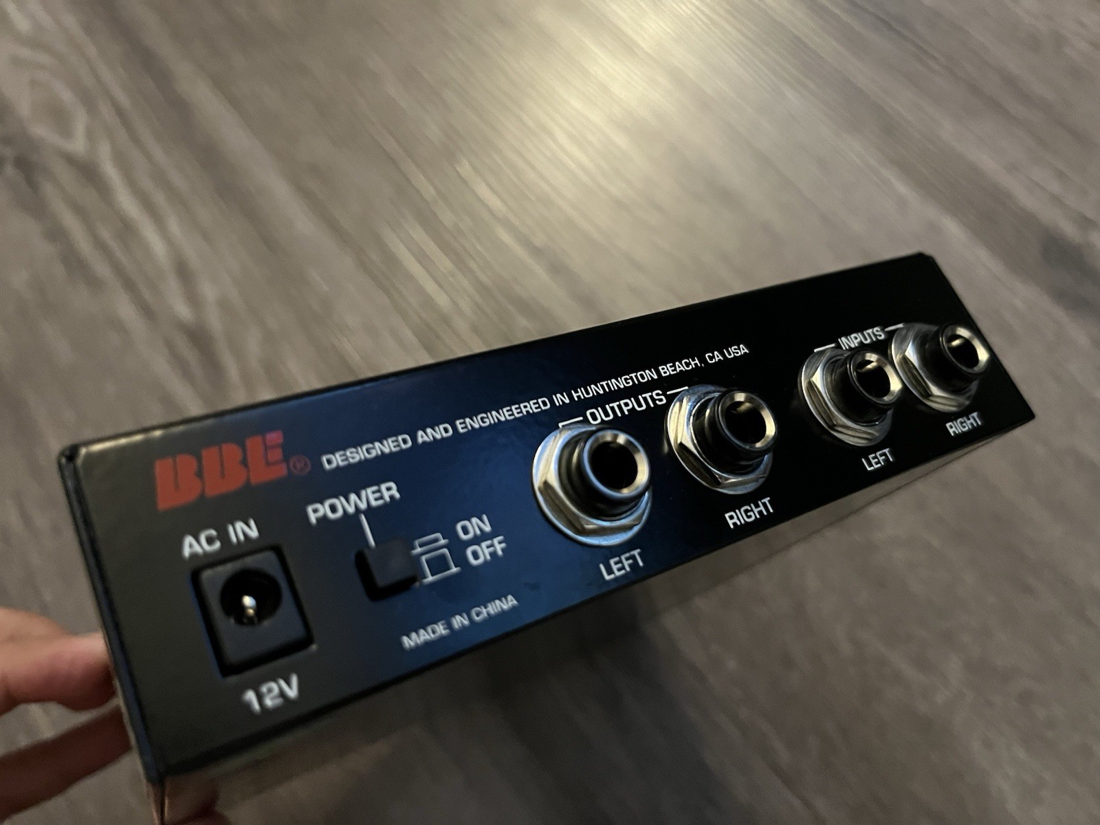 BBE 282iQ Sonic Maximizer with 1/4" Phone Jack Connections