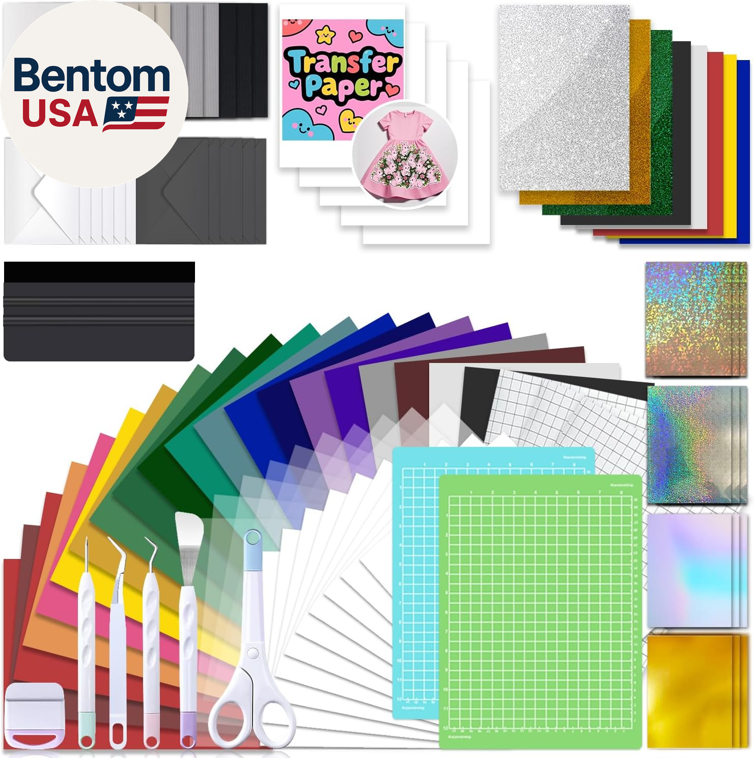 the Ultimate Accessories and Supplies Bundle for Xtra - 101Pcs Craft Starter Kit