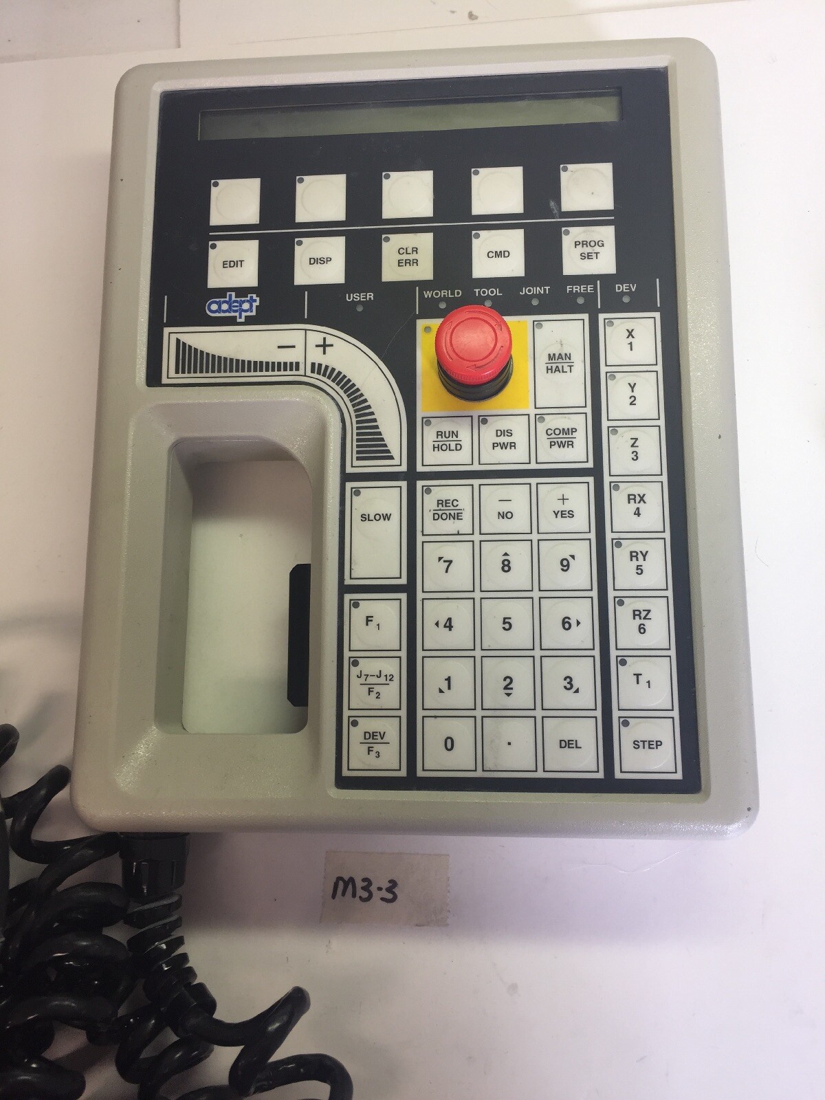 Adept Technology 10332-11000 REV A Manual Control III Operator