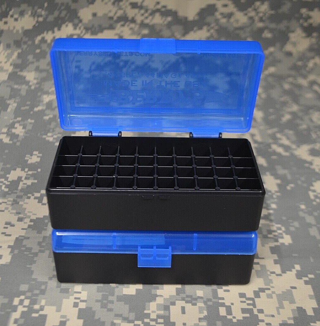 2 x AAA Battery BERRY'S PLASTIC STORAGE CONTAINER BLUE COLOR Hold 50 AAA