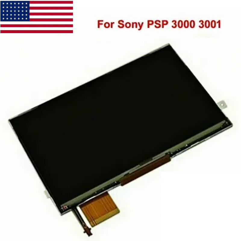 LCD Screen Digitizer Front Glass Panel Replacement for Sony PSP 3000 3001 Parts